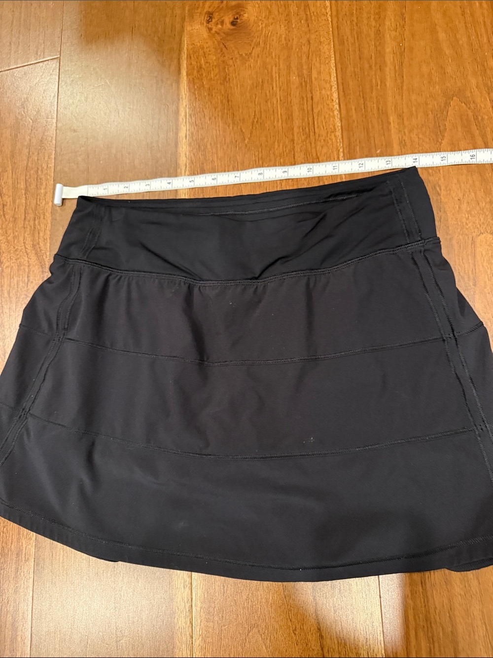 lululemon athletica Black Pleated skort